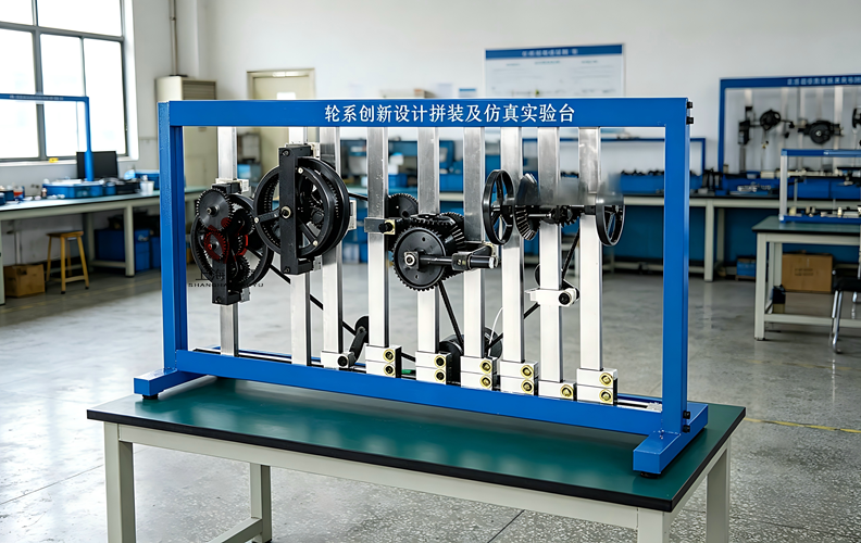 轮系创新设计拼装实训台