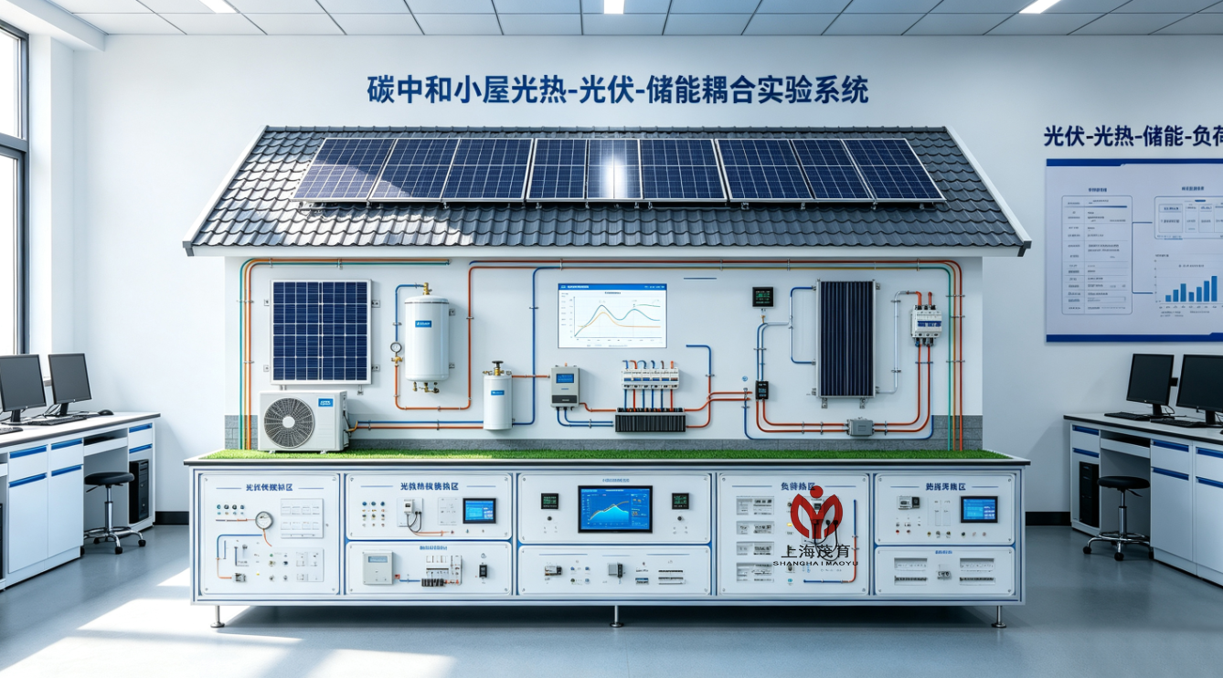 碳中和小屋光热-光伏-储能耦合实验系统